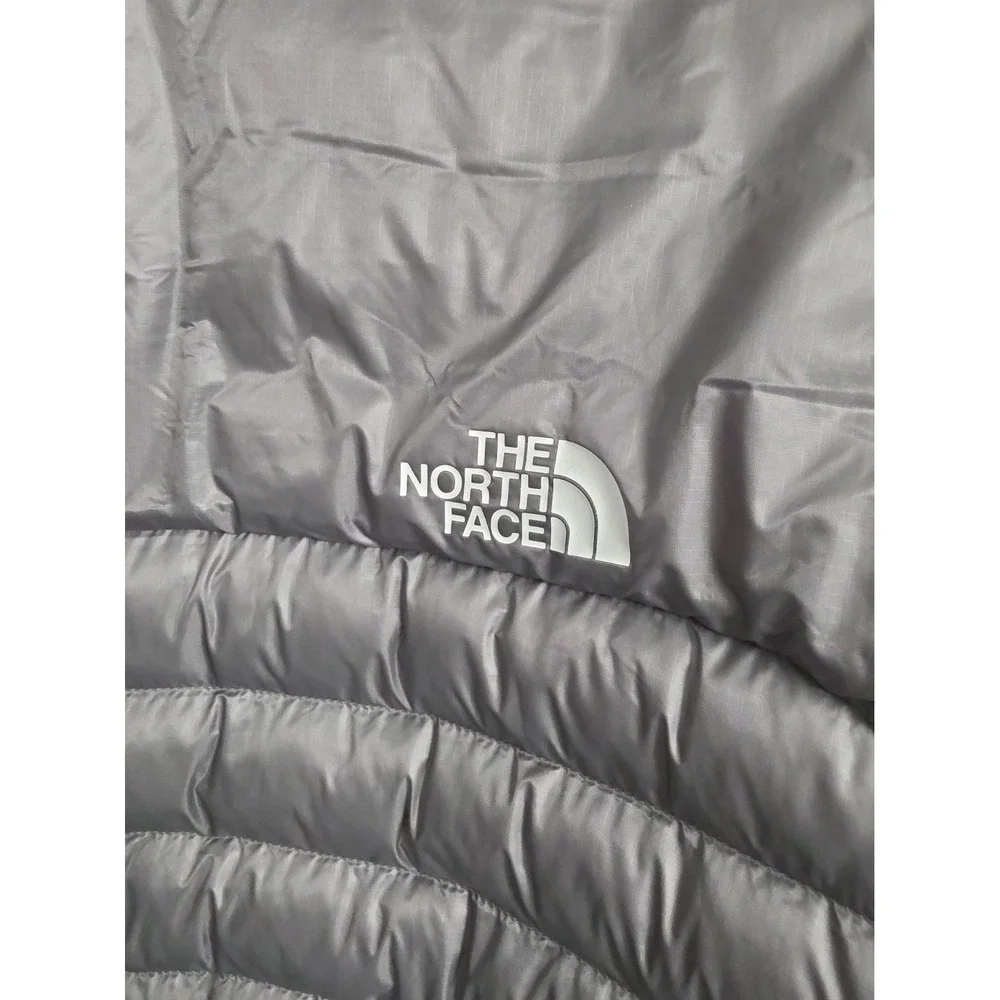 The North Face Mens 2025 - Classic Down Hooded Jacket - Smoked Pearl XL